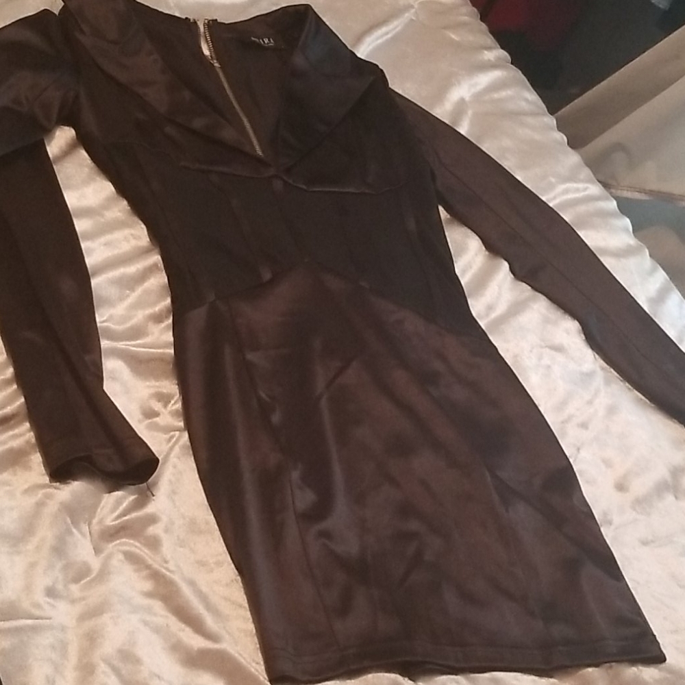 Satin Mini Dress